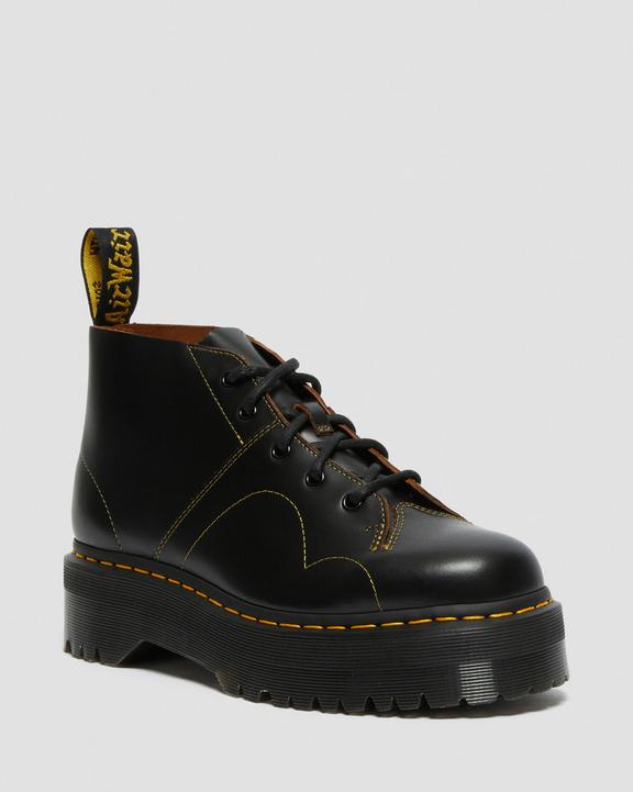 Dr. Martens Church Platform Monkey Boots Czarne | SN-DM84867