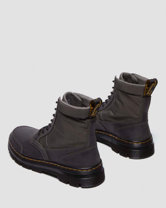 Dr. Martens Combs Jungle Zip Casual Boots Szare | SN-DM84155