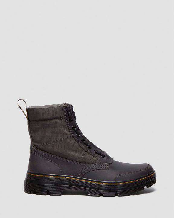 Dr. Martens Combs Jungle Zip Casual Boots Szare | SN-DM84155