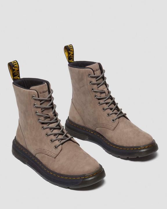 Dr. Martens Crewson Casual Boots Szare Brązowe Głęboka | SN-DM84907