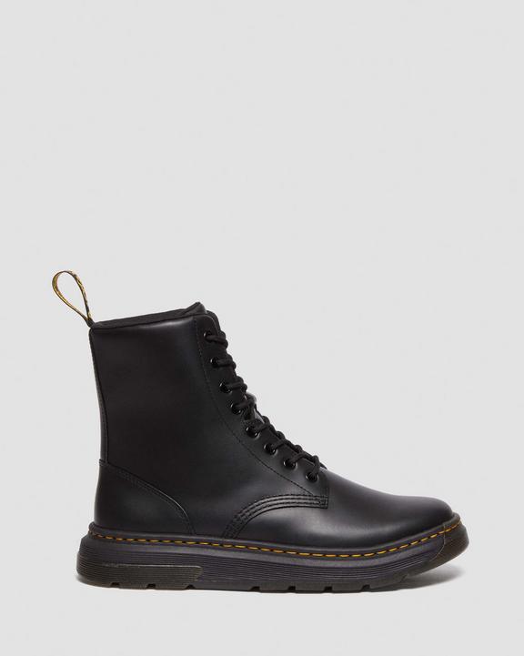 Dr. Martens Crewson Classic Leather Everyday Boots Czarne | SN-DM84865