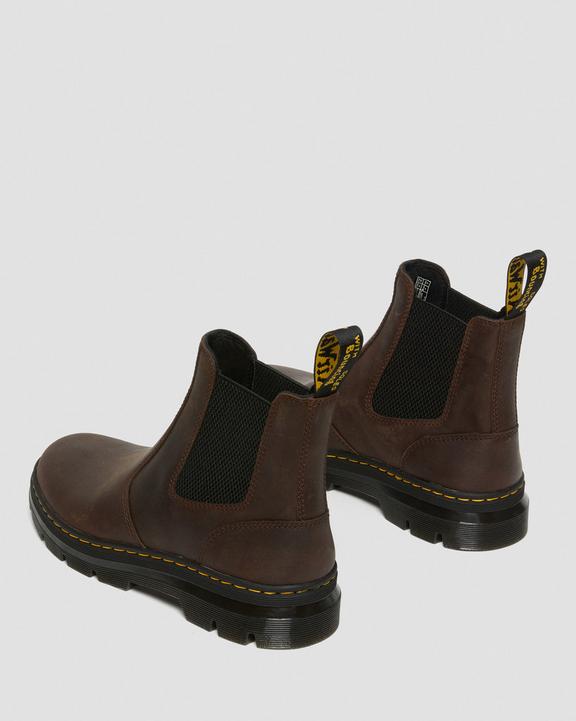 Dr. Martens Embury Crazy Horse Leather Casual Boots Brązowe | SN-DM84226