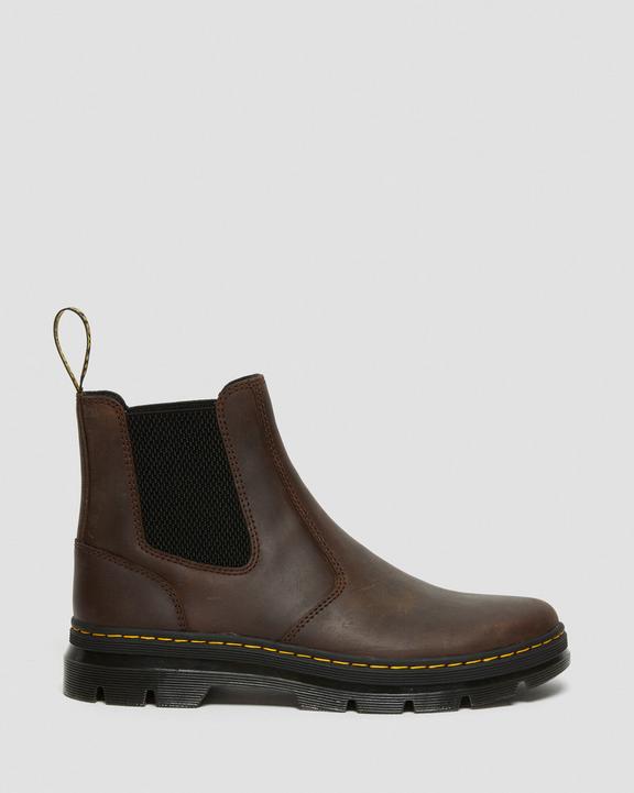 Dr. Martens Embury Crazy Horse Leather Casual Boots Brązowe | SN-DM84226