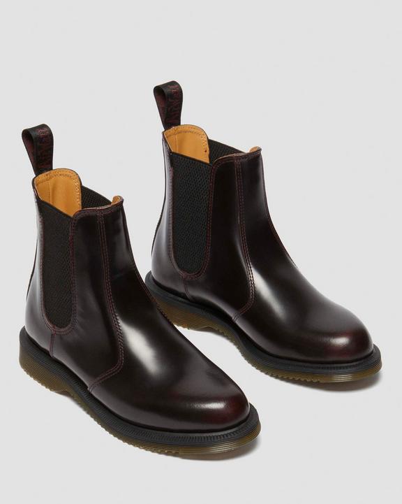 Dr. Martens Flora Arcadia Chelsea Boots Różowe Czerwone | SN-DM84237