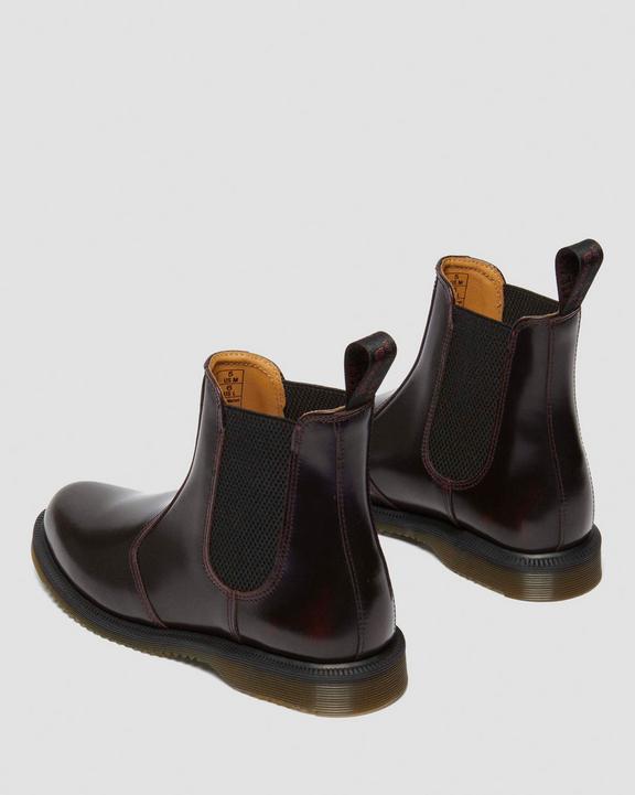 Dr. Martens Flora Arcadia Chelsea Boots Różowe Czerwone | SN-DM84237