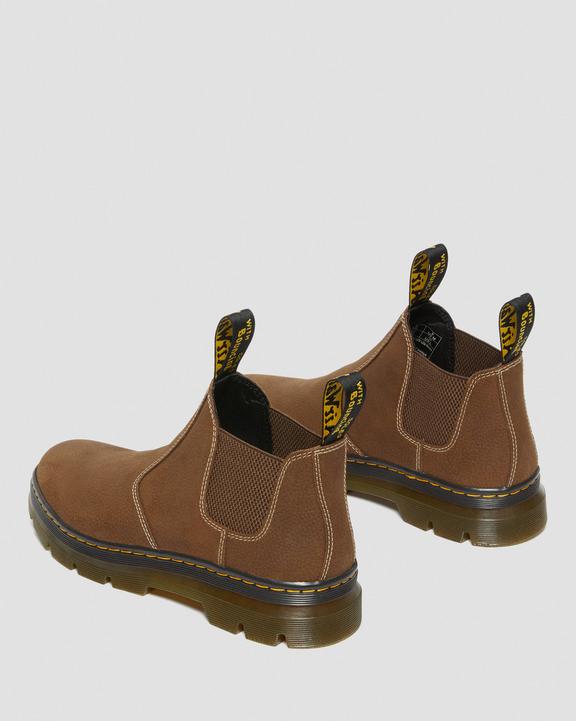 Dr. Martens Hardie II Skórzane Chelsea Robocze Boots Kremowe | SN-DM84320