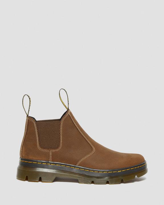 Dr. Martens Hardie II Skórzane Chelsea Robocze Boots Kremowe | SN-DM84320