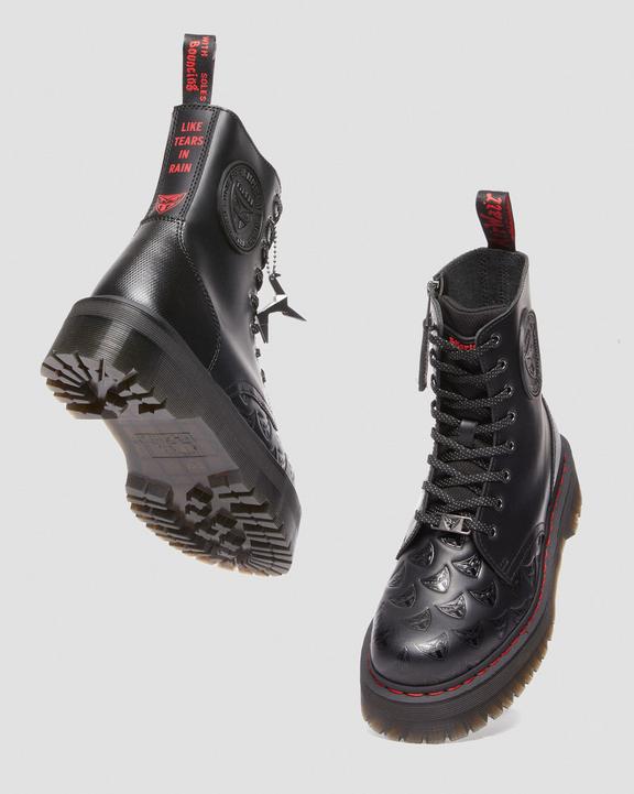 Dr. Martens Jadon Boot WB Blade Runner Leather Platforms Czarne | SN-DM84138