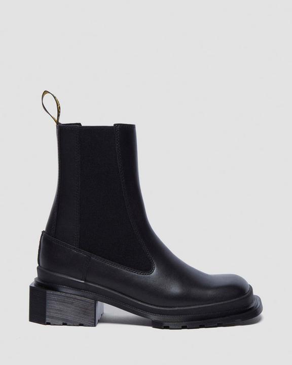 Dr. Martens Maybole Square Toe Chelsea Boots Czarne | SN-DM84316