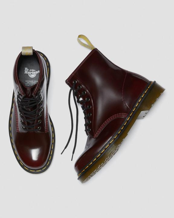 Dr. Martens Vegan 1460 Lace Up Boots Różowe Czerwone | SN-DM84261