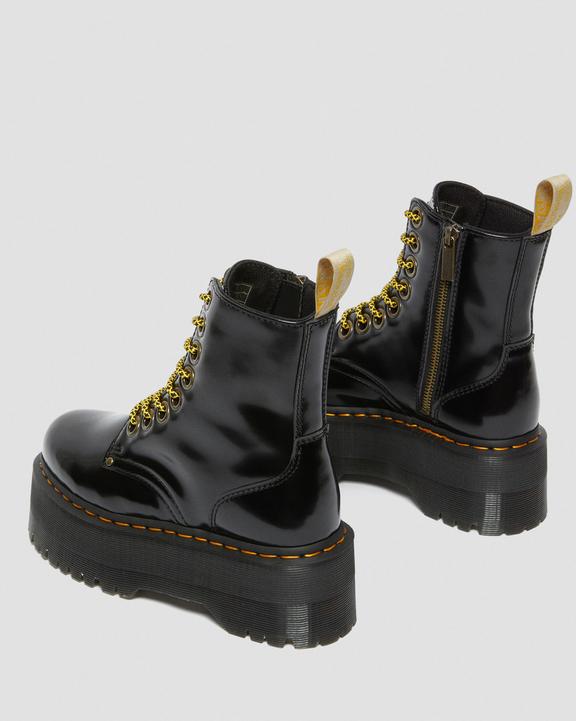 Dr. Martens Vegan Jadon Boot Max Platforms Czarne | SN-DM84167